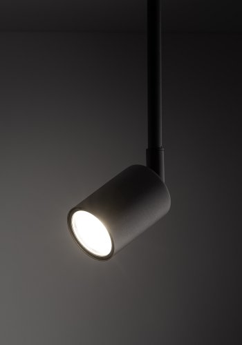 TK Tracer Long loftlampe - sort metal