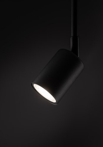 TK Tracer Long loftlampe - sort metal