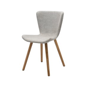 Teslin spisebordsstol - sand stof og natur eg