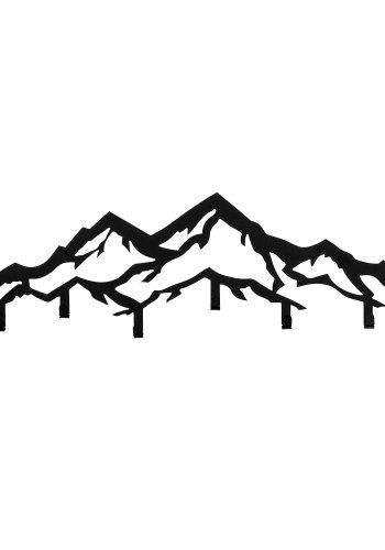 FUNZI LIVING Da? knagerkke - sort metal