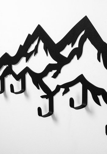 FUNZI LIVING Da? knagerkke - sort metal