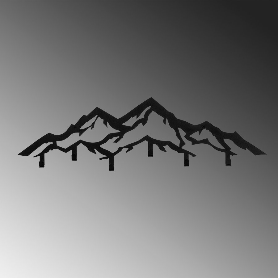 FUNZI LIVING Da? knagerkke - sort metal