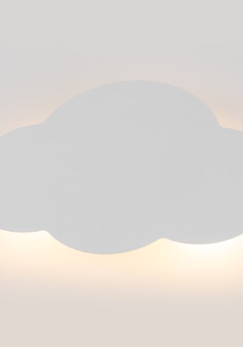 TK Sky brnelampe - hvid metal