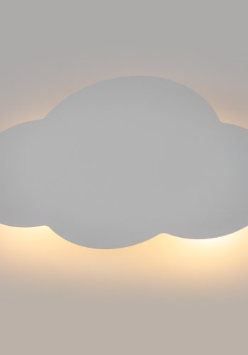 TK Sky brnelampe - hvid metal