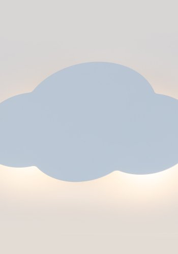 TK Sky brnelampe - lysebl metal