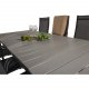 VENTURE DESIGN havest, m. Levels bord, m. udtrk og 6 Copacabana recliner stole - aintwood/alu