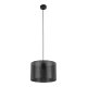 TK Moreno loftlampe 300 - sort stof og sort metal