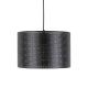 TK Moreno loftlampe 300 - sort stof og sort metal