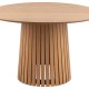 ACT NORDIC Christo spisebord, rund - natur egefinér med lamel fod (120)