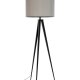 ZUIVER Tripod gulvlampe - gr og sort metal