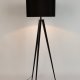 ZUIVER Tripod gulvlampe - sort metal