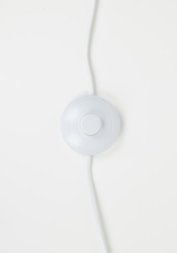 ZUIVER Tripod gulvlampe - hvid og natur tr