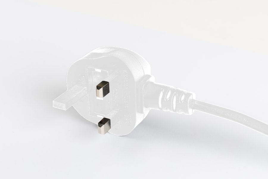 ZUIVER Tripod gulvlampe - hvid og natur tr