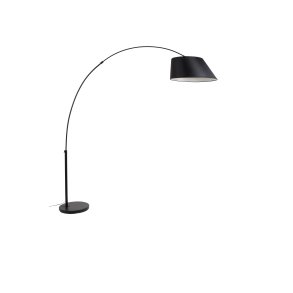 ZUIVER Arc gulvlampe - sort metal