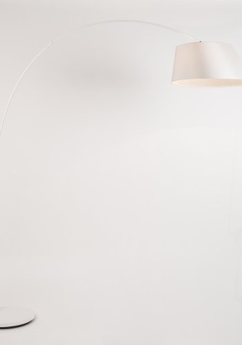 Zuiver  ZUIVER Arc gulvlampe - hvid metal