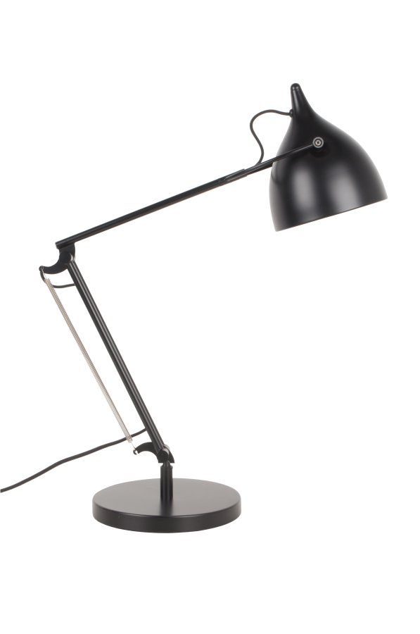 ZUIVER Reader skrivebordslampe - mat sort 