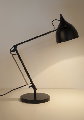 ZUIVER Reader skrivebordslampe - mat sort 