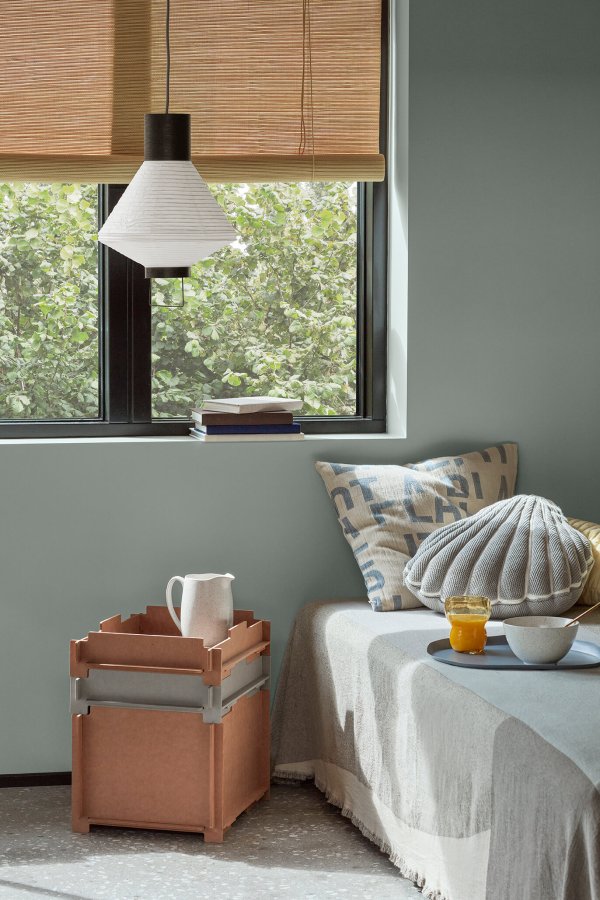 BROSTE COPENHAGEN Karla sengetppe, rektangulr - beige bomuld (240x260)