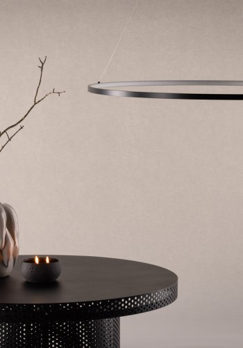 VIND COLLECTION Rödäng x Josefin Lustig loftlampe, LED - sort aluminium