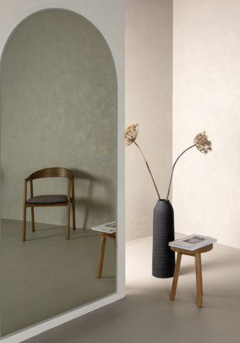 VIND COLLECTION Skeppsvik x Josefin Lustig vgspejl med LED lys - spejlglas (210x100)