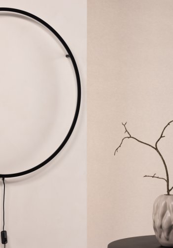 VIND COLLECTION Sörmjöle x Josefin Lustig vglampe, LED - sort aluminium