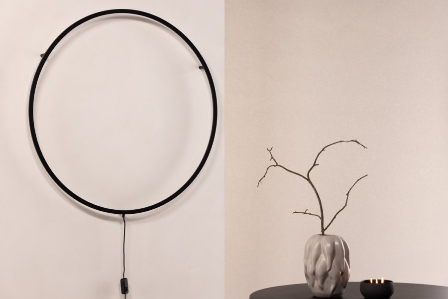 VIND COLLECTION Sörmjöle x Josefin Lustig vglampe, LED - sort aluminium