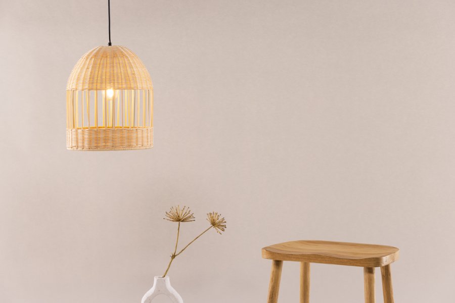 VIND COLLECTION Alsbäck loftlampe - natur rattan