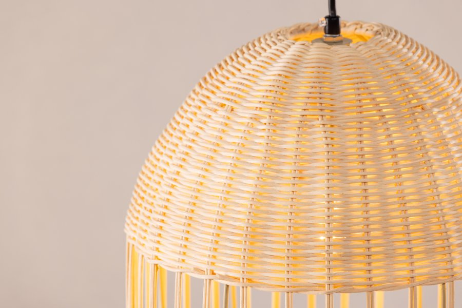 VIND COLLECTION Alsbäck loftlampe - natur rattan