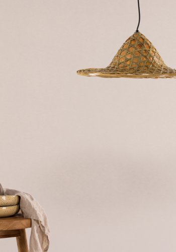 VIND COLLECTION Stjärnvik loftlampe - natur rattan