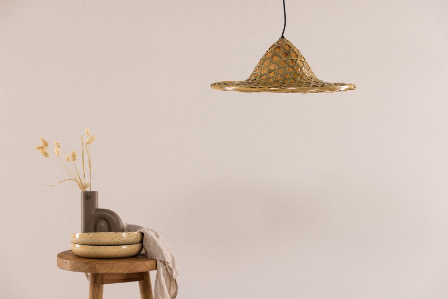 VIND COLLECTION Stjärnvik loftlampe - natur rattan