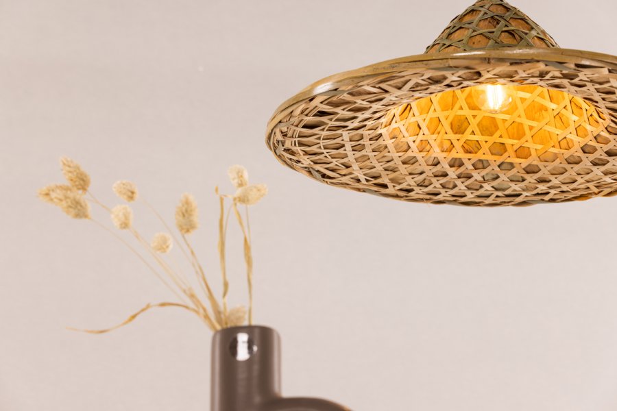 VIND COLLECTION Stjärnvik loftlampe - natur rattan