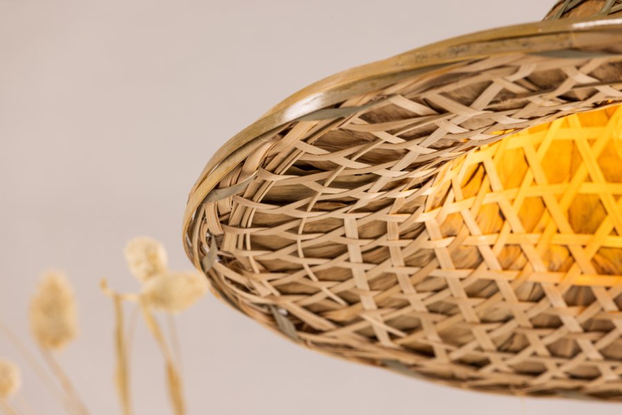 VIND COLLECTION Stjärnvik loftlampe - natur rattan