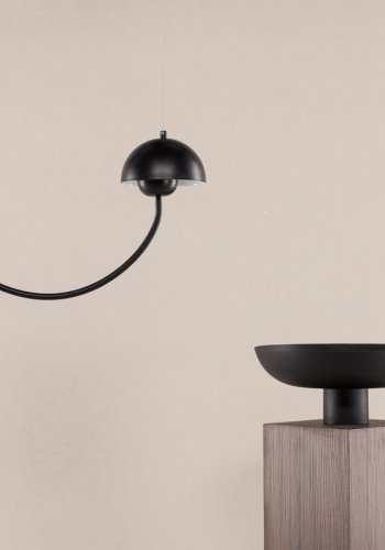 VIND COLLECTION Lyckorna loftlampe - sort jern