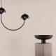 VIND COLLECTION Lyckorna loftlampe - sort jern