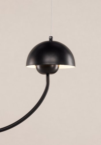 VIND COLLECTION Lyckorna loftlampe - sort jern