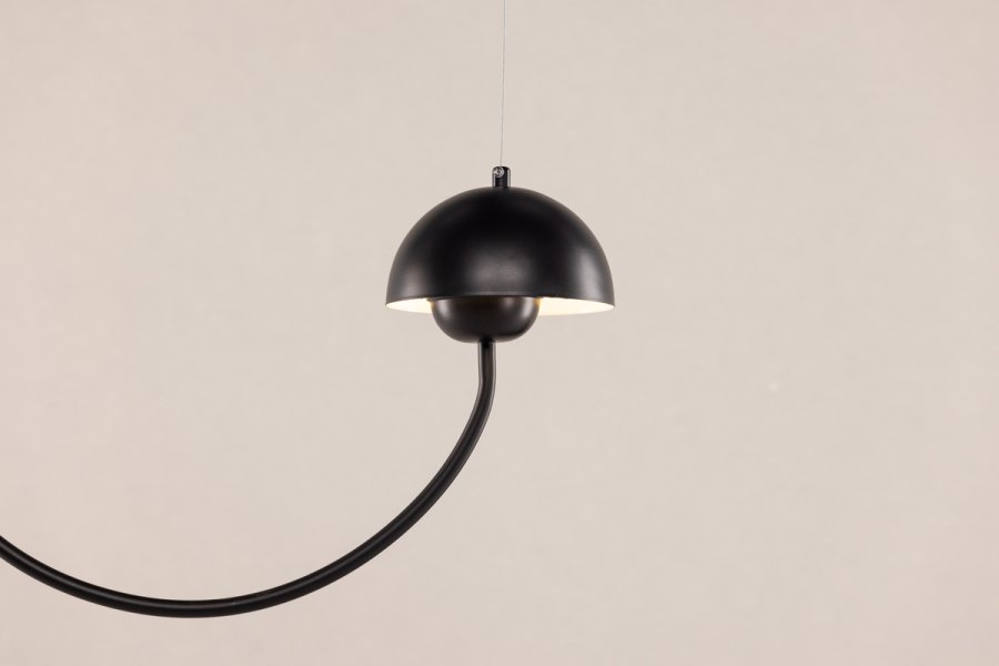 VIND COLLECTION Lyckorna loftlampe - sort jern