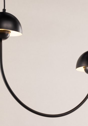 VIND COLLECTION Lyckorna loftlampe - sort jern