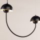VIND COLLECTION Lyckorna loftlampe - sort jern