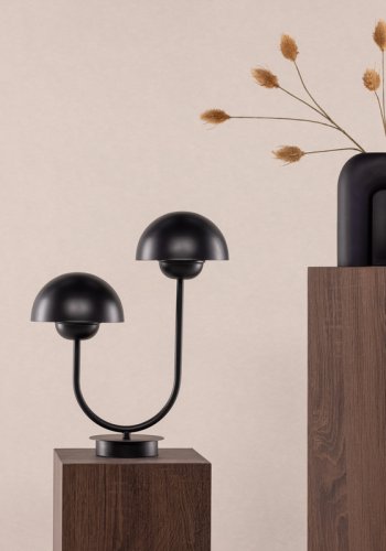 VIND COLLECTION Lyckorna bordlampe - sort jern