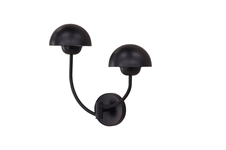 VIND COLLECTION Lyckorna vglampe - sort jern