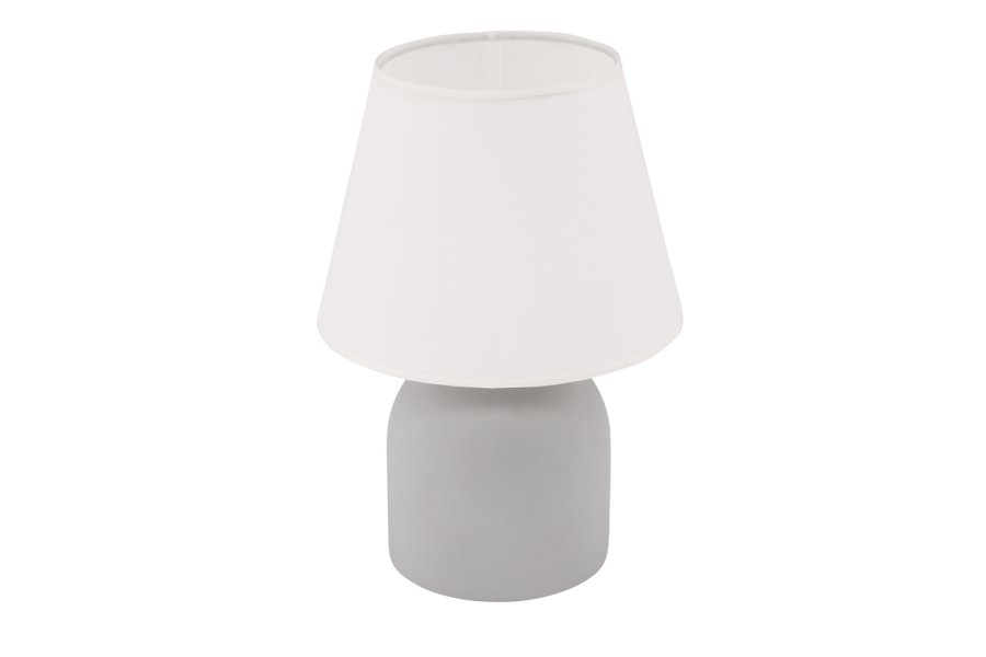 VIND COLLECTION Styrsö bordlampe - hvid hr og gr beton
