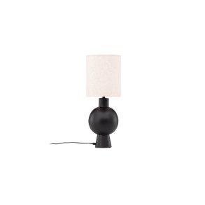 VIND COLLECTION Mysterna bordlampe - beige hr og sort beton