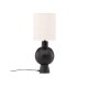VIND COLLECTION Mysterna bordlampe - beige hr og sort beton