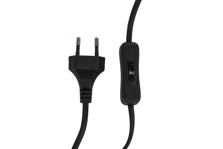 VIND COLLECTION Mysterna bordlampe - beige hr og sort beton