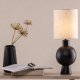 VIND COLLECTION Mysterna bordlampe - beige hr og sort beton