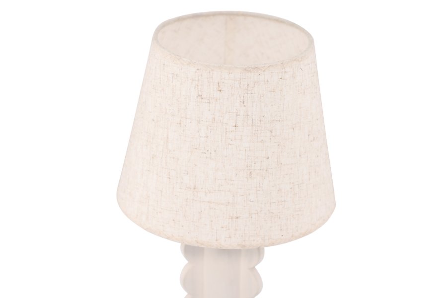 VIND COLLECTION Mellerud bordlampe - beige linned og beige beton