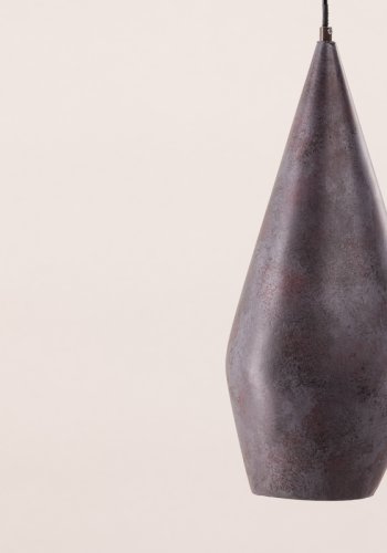 VIND COLLECTION Sandared loftlampe - brun polyresin