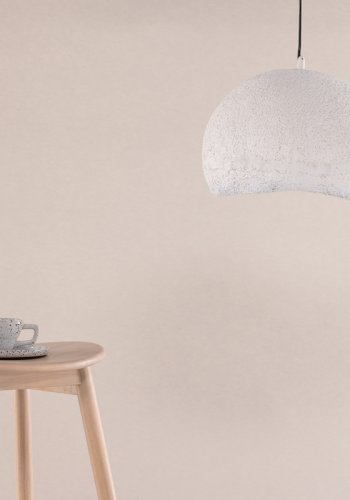 VIND COLLECTION Gilltorp loftlampe - hvid polyresin