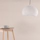 VIND COLLECTION Gilltorp loftlampe - hvid polyresin