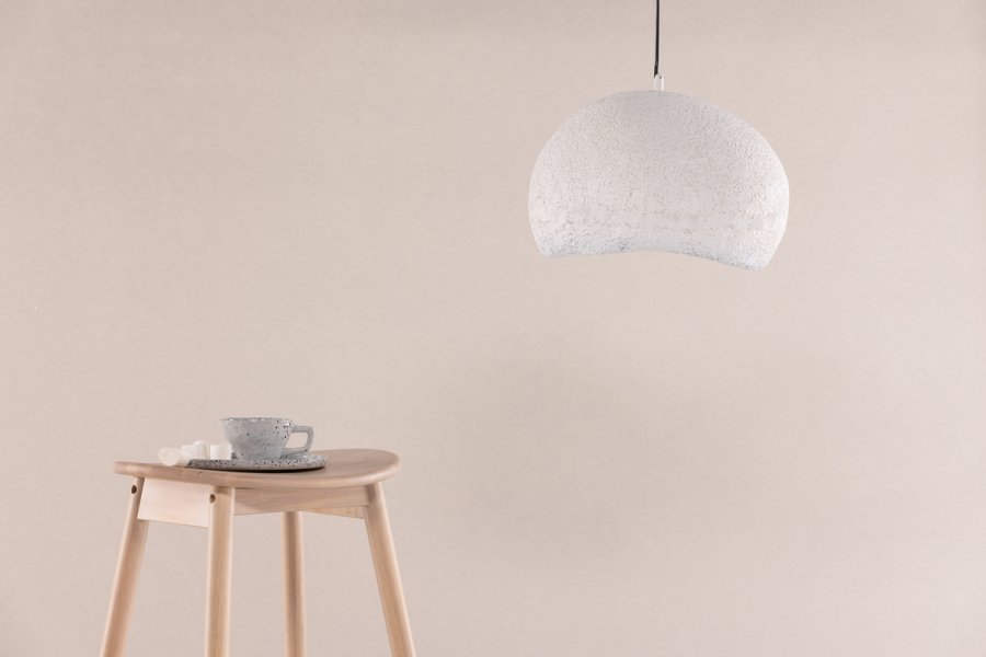 VIND COLLECTION Gilltorp loftlampe - hvid polyresin